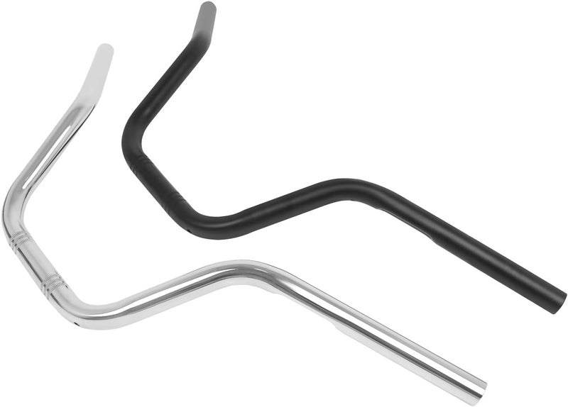 COBIKE Motorcycle Hanger 1 inch 25mm Ace Cafe Racer Clubman Handlebar Handle bars handlebars Bar compatible with Harley Sportster XL883 XL1200 (Chrome Color) - Image 4